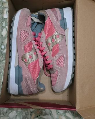 Saucony Shadow Original Donna 37.5 Rosa + Scatola