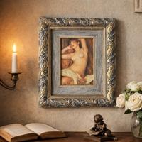 Dipinto a olio su tela con cornice 31,5x27 cm