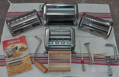 Macchina manuale per pasta fresca  IMPERIA acciaio