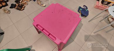 Tavolino + Sedia bimbi in plastica