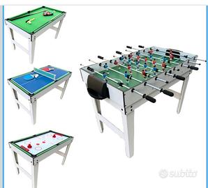 Tavolo da Gioco 4 in 1