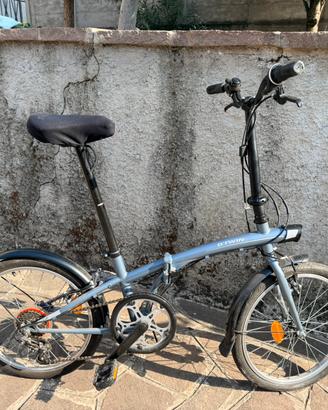 B’TWIN TILT 120 – Bici pieghevole 20” – 6 velocità