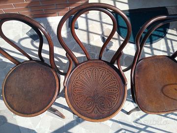 SEDIE LEGNO INCURVATO THONET, MUNDUS