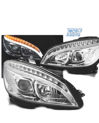FARI A LED TUBE LIGHT MERCEDES W204 07-10 CROMATI