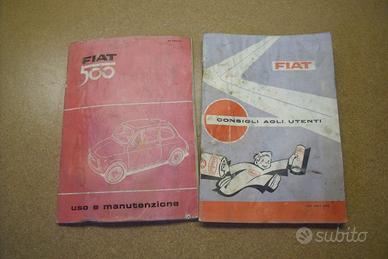 Fiat 500 libretti manutenzione -altro