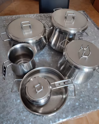 Set pentole BARAZZONI inox