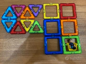 Magformers e bastoncini magnetici