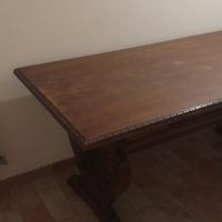 Tavolo anni 70 con abbinato armadio liquori