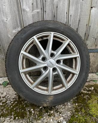 Cerchi in lega e gomme invernali golf 7