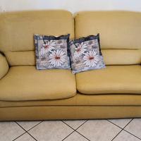 Divano in Legno e stoffa 3_4 Posti