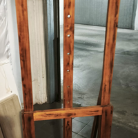 cavalletto pittore in legno