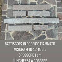 BATTISCOPA PORFIDO SEGATO E FIAMMATO