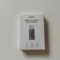 Ugreen Adattatore Audio USB 2.0 – Jack 3.5mm