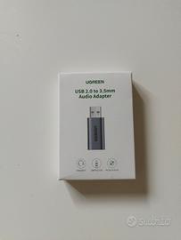 Ugreen Adattatore Audio USB 2.0 – Jack 3.5mm