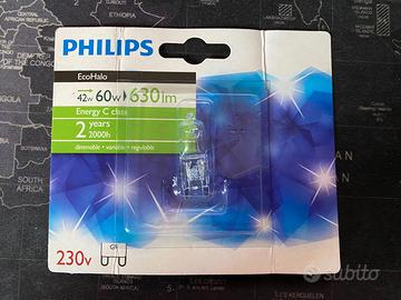 Lampadine Philips EcoHalo 60w 630lm attacco G9