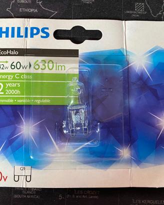 Lampadine Philips EcoHalo 60w 630lm attacco G9