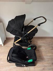Kinderkraft MOOV 2 AIR Passeggino Trio + ISOFIX