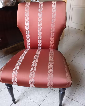 Due sedie da salotto anni '40