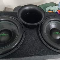 2 subwoofer  38 ipnosis doppia bobbina 4 ohm