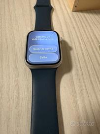 Apple Watch Series 9 45 mm Alluminio Cinturino blu