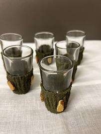 Set 6 bicchieri liquore