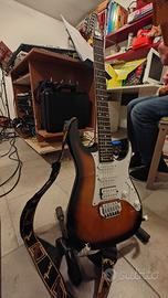 chitarra Jbanez amplificatore Blackstar+,pedale