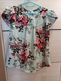 Blusa a fiori