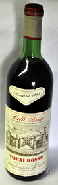 3 Bottiglie vino vintage/collezione anni 60/70/80