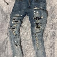 Jeans Slim fit strass (drippy)