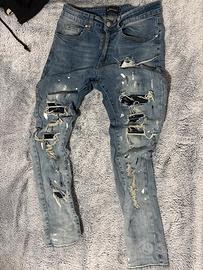 Jeans Slim fit strass (drippy)