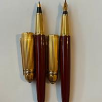 2 Penne stilografiche Cartier Pasha Ediz Limitata
