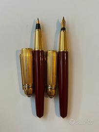 2 Penne stilografiche Cartier Pasha Ediz Limitata
