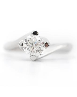 Anello solitario ct 1,01