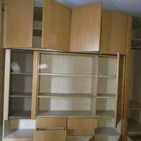 SOGGIORNO+LETTO MATRIMONIALE  con armadi e angolo