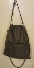 borsa a tracolla grigio scuro