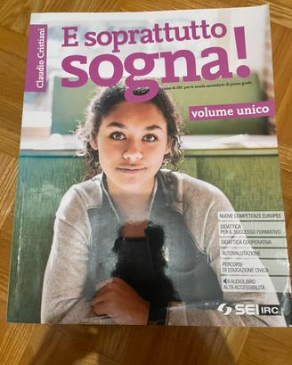 Libro religione scuole medie “e soprattutto sogna”