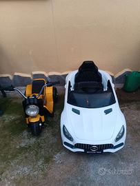 macchina e moto elettrica 