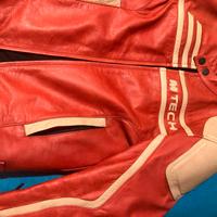Giacca moto pelle 