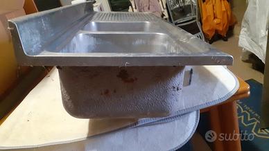 lavandino acciaio inox 