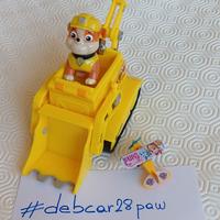 Paw Patrol Rubble e Bulldozer da Costruzione 