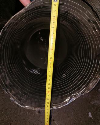 Tubo flessibile acciaio inox canna fumaria 