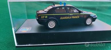 Modellino Alfa Romeo della Guardia di Finanza in s