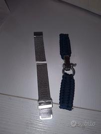 2 cinturini per orologio 22mm