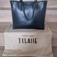 BORSA + PORTAFOGLIO I°CLASSE ALVIERO MARTINI