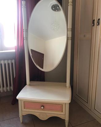 specchiera per cameretta bambina
