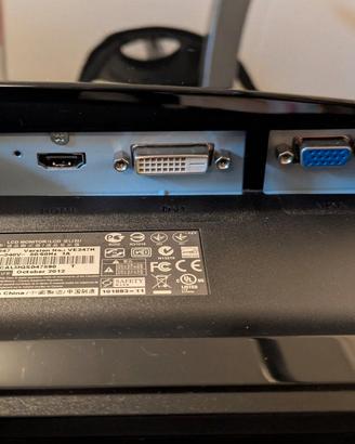 Monitor: Asus VE247H 24 Pollici