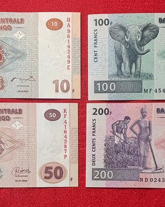 Banconote Congo