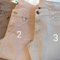 Pantaloni Cotone Benetton 
