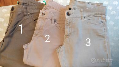 Pantaloni Cotone Benetton 