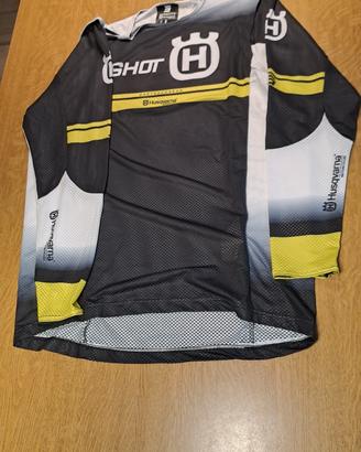 completo cross enduro shot husqvarna aerolite 34